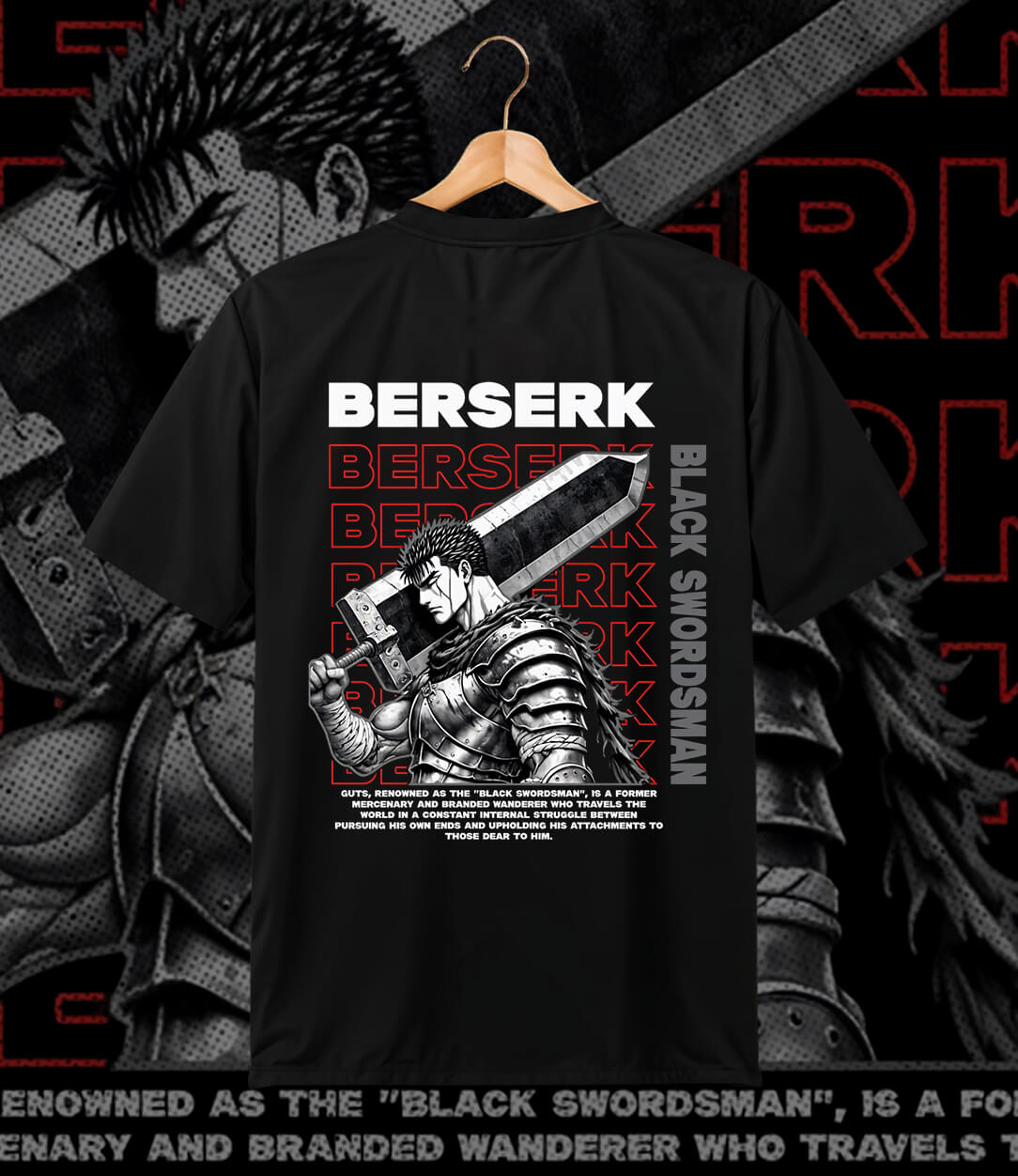 berserk blak sword man